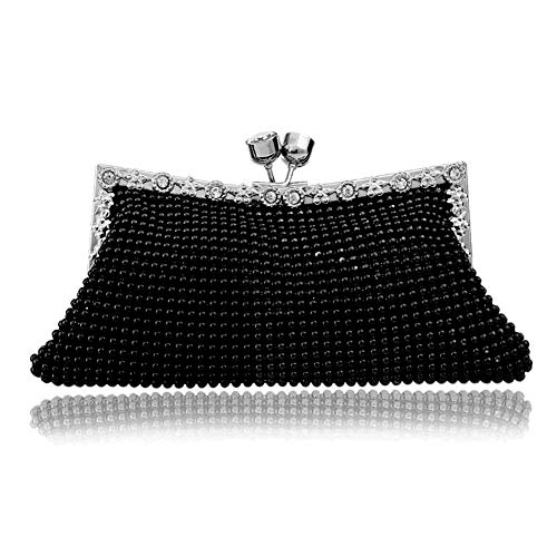 Metme Beaded Evening Bag 1920s Flapper Clutch Wedding Party Handbag Purse Gatsby Costume Accessories for Women