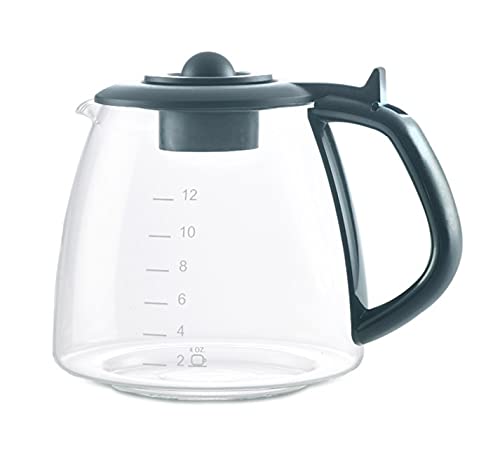 CAFÉ BREW COLLECTION Coffee Pot Replacement for KEURIG DUO (not the Duo Essentials Model) Coffee Maker, Borosilicate Glass Coffee Machine Replacement Carafe
