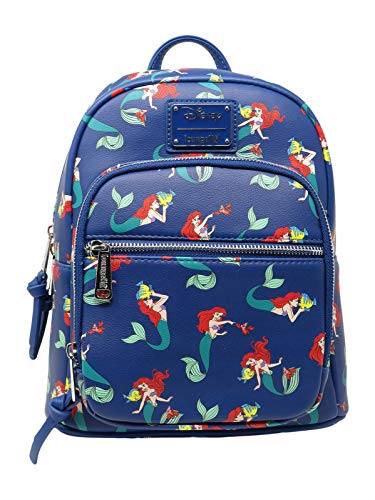 Loungefly Disney The Little Mermaid Ariel Double Strap Shoulder Bag Purse