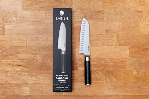 Babish High-Carbon 1.4116 German Steel Cutlery, 6.5″ Santoku Knife | The Storepaperoomates Retail Market - Fast Affordable Shopping
