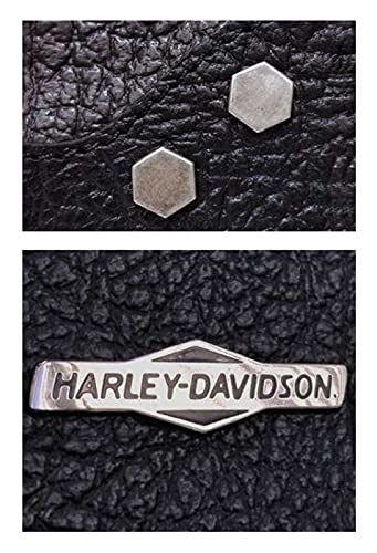 Harley-Davidson Women’s H-D Medallion Zip-It Leather Horizontal Crossbody- Black | The Storepaperoomates Retail Market - Fast Affordable Shopping
