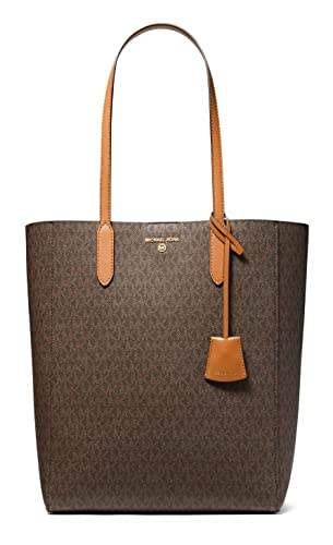 Michael Kors Sinclair Large North South Shopper Tote Brown/Acorn One Size