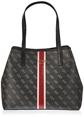 GUESS womens Vikky Tote, Coal, One Size US