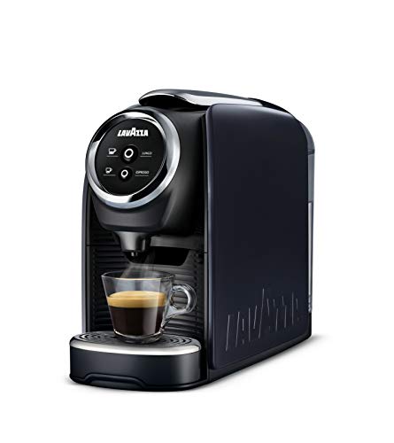 Lavazza BLUE Classy Mini Single Serve Espresso Coffee Machine LB 300, 5.3″ x 13″ x 10.2″ 2 Coffee selections: simple touch controls, 1 programmable free dose and 1 pre-set