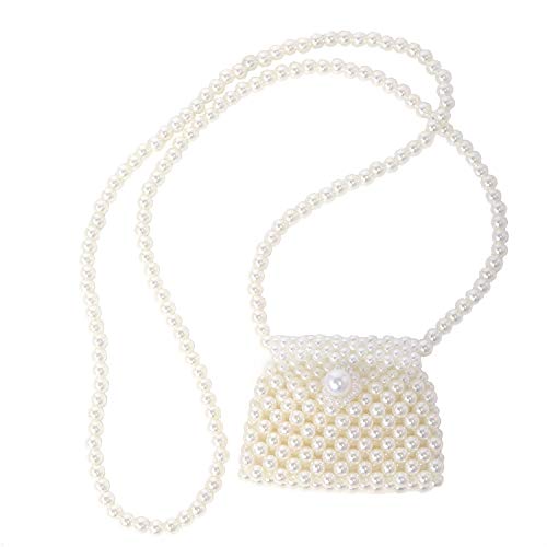 Grandxii Mini Pearl Small Purse Coin bag Crossbody Bag Shoulder Bag For Women And Girl