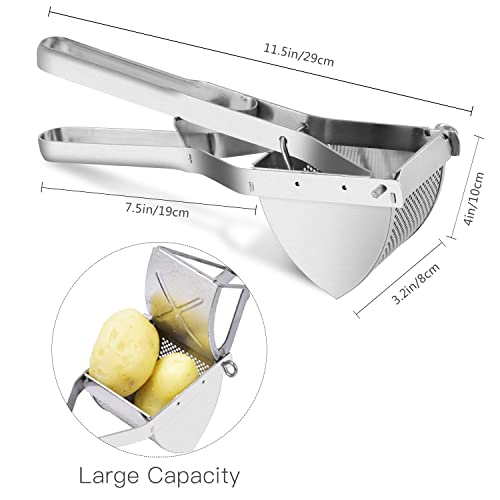 Potato Ricer, Sopito Stainless Steel Potato Masher for Commercial and Home Use | The Storepaperoomates Retail Market - Fast Affordable Shopping
