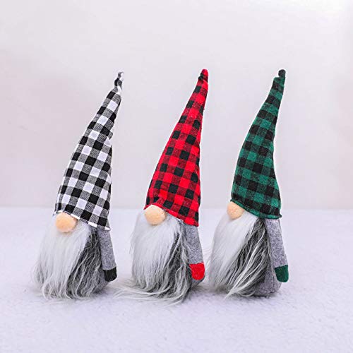 Gnomes Christmas Decorations 3PC Handmade Santa Scandinavian Tomte Plush Gnom, Home Tabletop Ornaments Christmas Gnome Decor for Adults. | The Storepaperoomates Retail Market - Fast Affordable Shopping