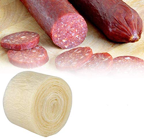 1.97Inch Dry Sausage Collagen Casing Tube Sausage Filler Shell Hot Dog Maker Machine Cooking Tools Meat Processing Cooking Home Garden Kitchen Dining Kitchen