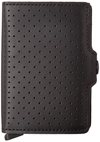 Secrid Twinwallet Perforated Leather (Black)