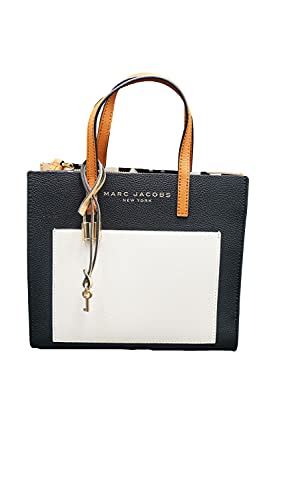 Marc Jacobs M0016132 Smoked Almond/Gold Hardware Women’s Grind Colorblocked Mini Tote Bag