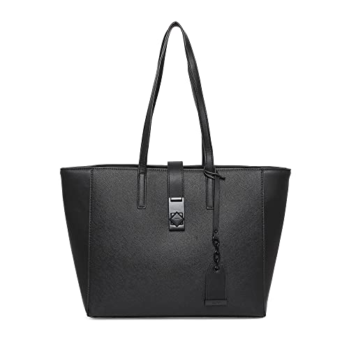 ALDO Womens Wiciewiel Tote Bag, Black/Black, Large US
