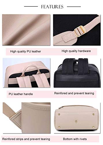 PAOIXEEL Lightweight Soft PU Leather Fashion Backpack Purse for Women, Anti-theft Travel Bag | The Storepaperoomates Retail Market - Fast Affordable Shopping