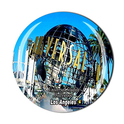 Time Traveler Go Universal Studios Hollywood Los Angeles USA 3D Refrigerator Magnet Souvenir Gift Home Kitchen Decoration Magnetic Sticker