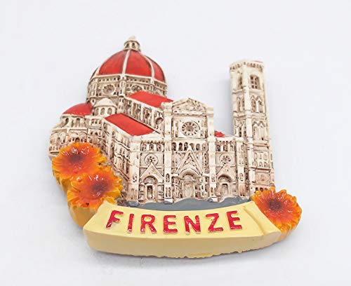 3D Firenze Florence Italy Fridge Magnet Travel Souvenir Gift,Home & Kitchen Decoration Magnetic Sticker Florence Refrigerator Magnet | The Storepaperoomates Retail Market - Fast Affordable Shopping