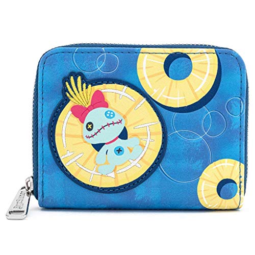 Loungefly Disney Lilo and Stitch Pineapple Floaty Scrump Wallet