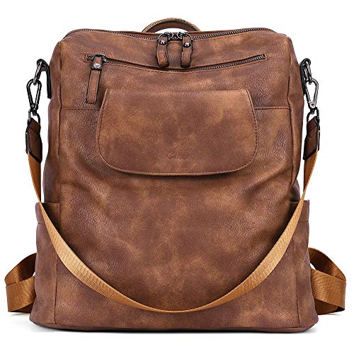 CLUCI Womens Backpack Purse Vegan Leather Large Travel Convertible Fashion Designer Ladies College Shoulder Bags
