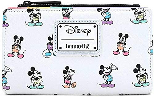 Loungefly Disney Mickey Mouse Pastel Poses Wallet