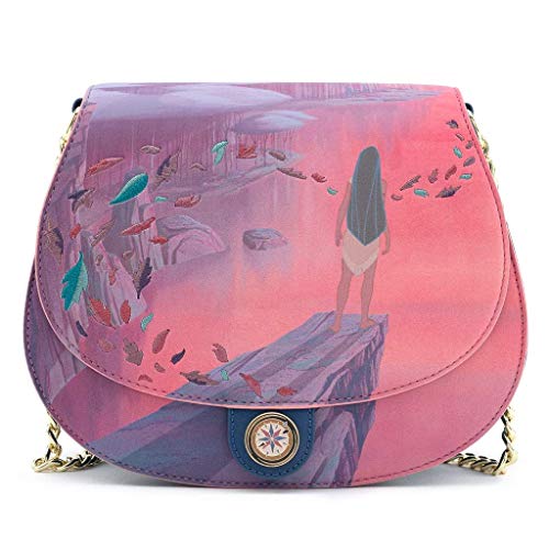 Loungefly Disney Pocahontas Colors of the Wind Crossbody Bag Standard