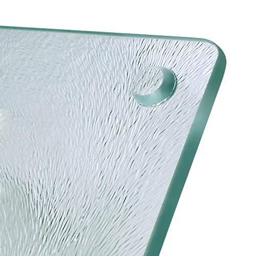 Murrey Home Glass Cutting Board for Kitchen Dishwasher Safe with Rubber Feet,Large Tempered Glass Cutting Board Set of 4 | The Storepaperoomates Retail Market - Fast Affordable Shopping