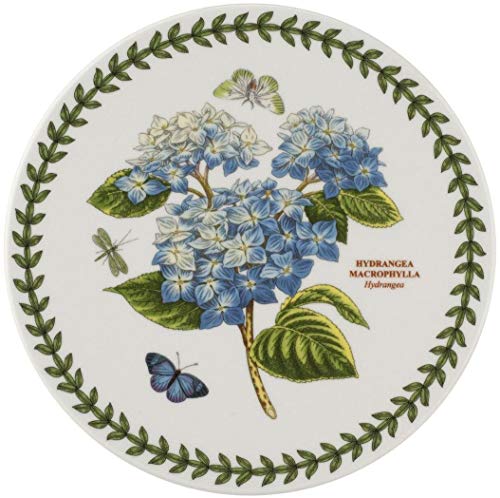 Portmeirion Botanic Garden Trivet, Ceramic Hydrangea 20.5 cm