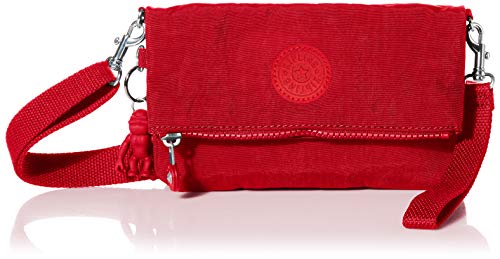 Kipling womens Lynne Crossbody Bag, Red Rouge, 8 L x 4.75 H x1 D US