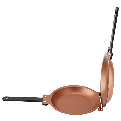 Pancake Maker, Dishwasher Safe Specialty Anthracite Nonstick Copper Double Pan Omelette Pan Flip Pan for Home Kitchen | The Storepaperoomates Retail Market - Fast Affordable Shopping