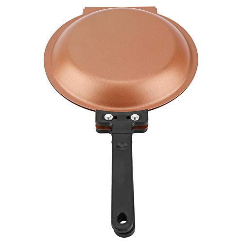 Pancake Maker, Dishwasher Safe Specialty Anthracite Nonstick Copper Double Pan Omelette Pan Flip Pan for Home Kitchen | The Storepaperoomates Retail Market - Fast Affordable Shopping