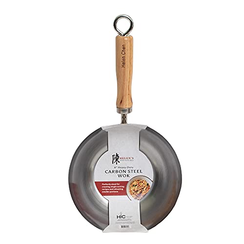 Helen’s Asian Kitchen, Carbon Steel Wok, 8-Inch | The Storepaperoomates Retail Market - Fast Affordable Shopping