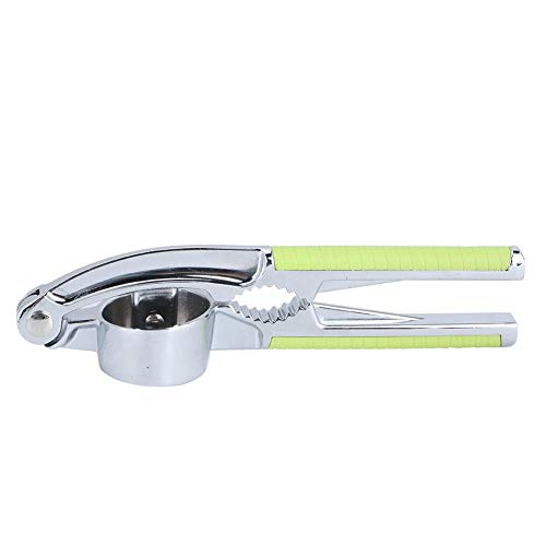 Kitchen Portable Manual Food Garlic Press Grinder Crusher Masher Walnut Cracker Easy Squeeze and Clean for Home Use