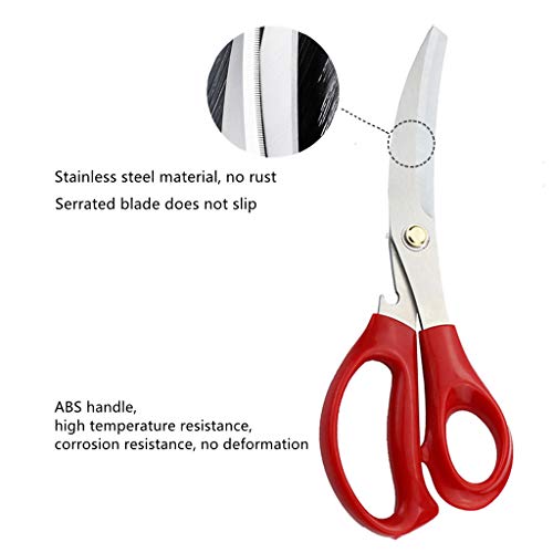 Korean barbecue scissors and clip set, BBQ scissors BBQ tongs, kitchen scissors, cooking scissors,pissa scissors, Ergonomic scissors stainless steel scissors clip for easy use (black) | The Storepaperoomates Retail Market - Fast Affordable Shopping