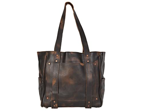 Sts Ranch Wear Womens STS36309 Pony Express Tote N/A Brown