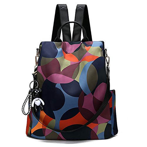 Freie Liebe Anti-theft Backpack Nylon BackPacks Handbags for Women School Travel Rucksack Lightweight Shoulder Bags