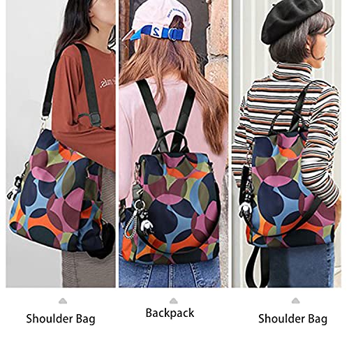 Freie Liebe Anti-theft Backpack Nylon BackPacks Handbags for Women School Travel Rucksack Lightweight Shoulder Bags | The Storepaperoomates Retail Market - Fast Affordable Shopping