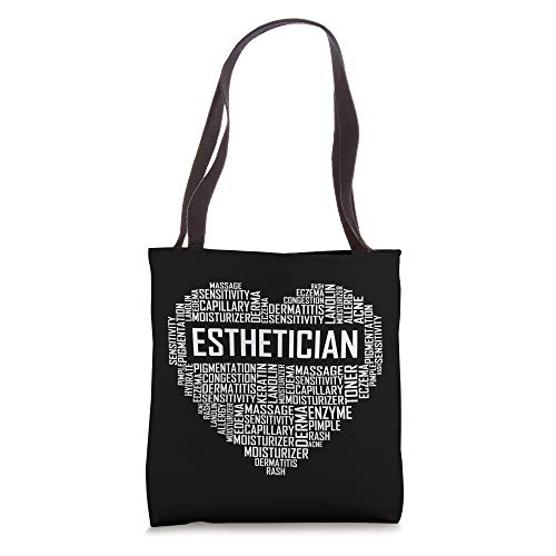 Esthetician Heart Gifts Aesthetician Beautician Love Gift Tote Bag