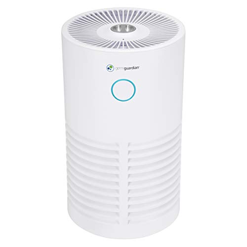 GermGuardian Air Purifier with HEPA Filter, UV Sanitizer and Odor Reduction, White, 15″ Tower