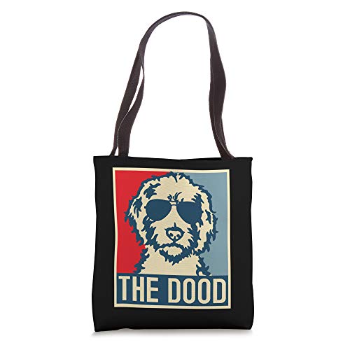 The Dood Goldendoodle Gift Labradoodle Golden Doodle Dog Tote Bag
