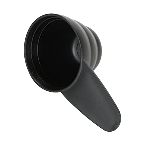 DOITOOL 3Pcs Measuring Scoop Kitchen Plastic Measuring Spoon 8g 10g 12g Milk Powder Spoon for Restaurant Home (Black)
