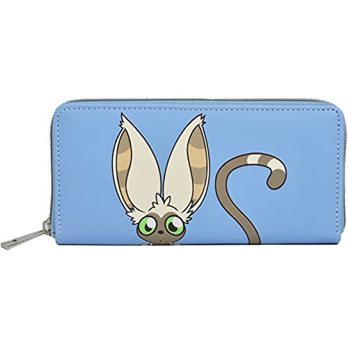 Concept One Avatar The Last Airbender Momo Peek-A-Boo Zipper Wallet, Blue | The Storepaperoomates Retail Market - Fast Affordable Shopping