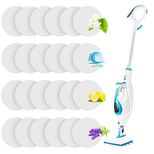 Maitys 32 Pieces Replacement Steam Mop Scent Disc Practical Fresh Fragrance Scented Pads Fragrance Discs, Compatible with Bissell Powerfresh and Symphony Series, Fits Model 1940, 1806 and 1132