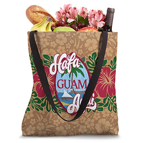 Guam Bags Chamorro Hibiscus Flower Guamanian Gifts Hafa Adai Tote Bag | The Storepaperoomates Retail Market - Fast Affordable Shopping