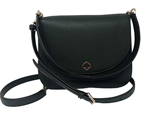 Kate Spade New York Kailee Medium Flap Leather Shoulder Bag, Deep Evergreen