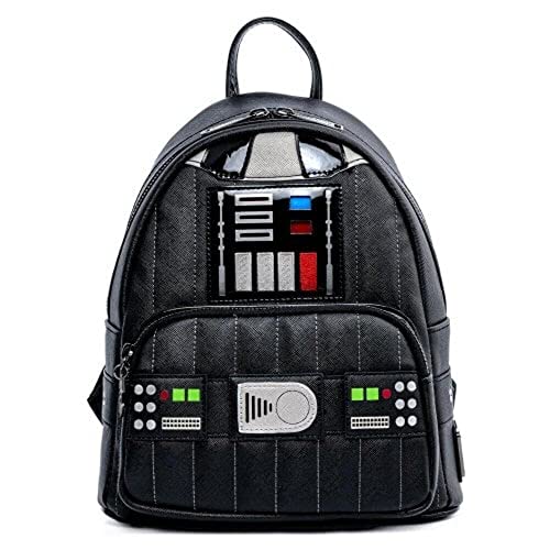 Loungefly Star Wars Darth Vader Light Up Cosplay Women’s Double Strap Shoulder Bag Purse