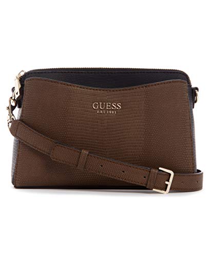 GUESS womens Crossbody, Chestnut Multi, One Size US