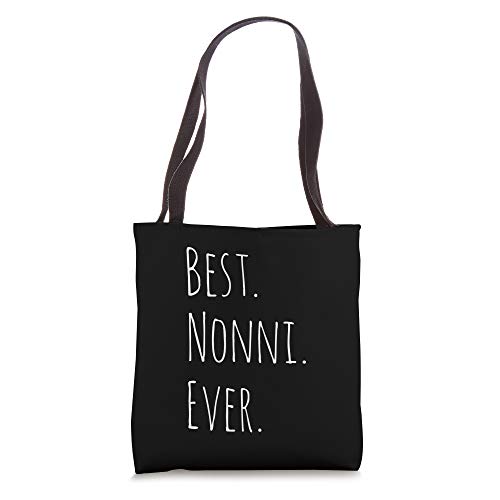 Best Nonni Ever Gift for your Grandmother Tote Bag