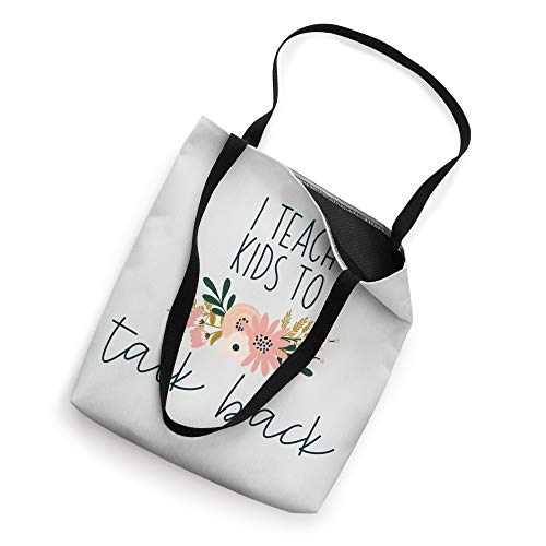 SLP Gift I Teach Kids To Talk Back Speech Therapy Assistant Tote Bag | The Storepaperoomates Retail Market - Fast Affordable Shopping