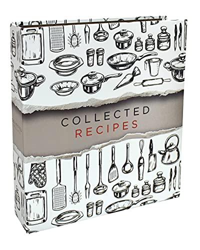 Recipe Binder, 8.5″ x 9.5″ 3 Ring Binder Organizer Set (with 50 Page Protectors, 100 4″ x 6″ Recipe Cards & 12 Category Divider Tabs) by Better Kitchen Products, Sleek Kitchen Design