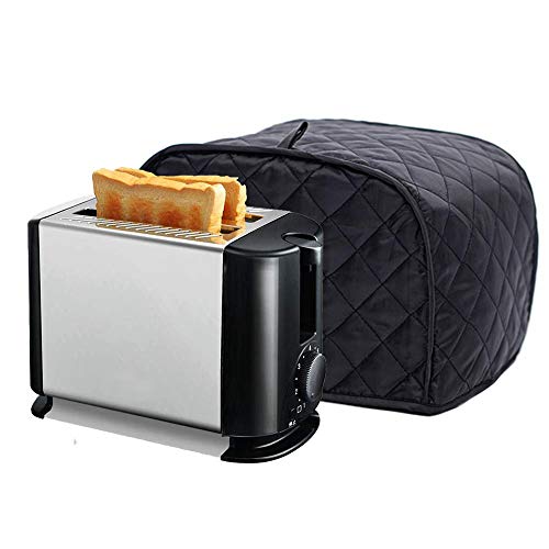 Toaster Cover 2 Slice,small Appliance Cover For Kitchen/Keep Toaster Free From Dust And Fingerprint (11.5w X 8d X 8h,Black) | The Storepaperoomates Retail Market - Fast Affordable Shopping