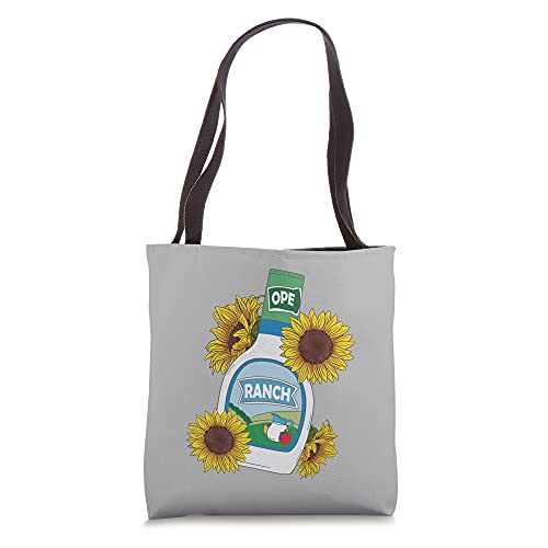 Funny Ranch Dressing Lover Ranch Gifts Foodie Salad Saucey Tote Bag