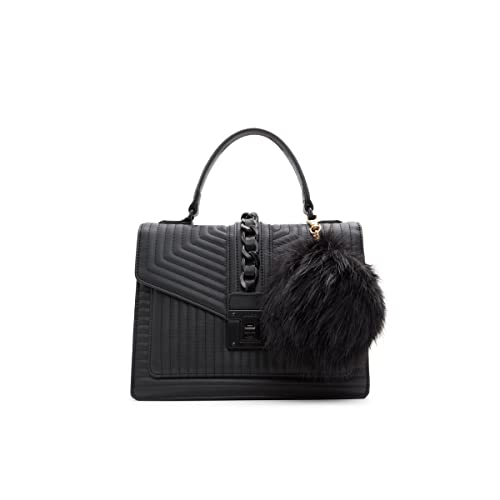 ALDO womens Regular Top handle bag, Black, REGULAR US