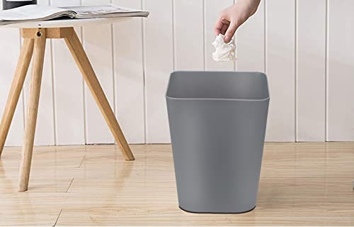 Feiupe 1.6 Gallon Small Trash Can Wastebasket for Kitchen Office Bathroom,Pack of 2(1.6 Gallon(2 Pack), White+Gray) | The Storepaperoomates Retail Market - Fast Affordable Shopping